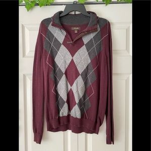 Argyle sweater
